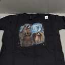 67 Meme Racoon Howling at The Moon 67 T-Shirt 6 7 Halloween T-Shirt