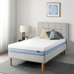 ZINUS 6 Inch Twin Cooling Essential Memory Foam Mattress [NewVersion], Fiberglass Free, Medium Feel, Breathable Cooling Layers, Certified Safe Materials (White)