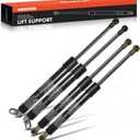 A-Premium Hood and Tailgate Rear Trunk Lift Supports Shock Struts Replacement for BMW E38 740i 1994-2001 740iL 750iL 1995-2001 Non Aluminum Hood 4-PC Set