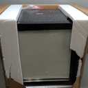 Wine Fridge Freestanding Counter-top 12 Bottles, 50 Cans Wine Cellar Drink Cooler for Soda, Canned Beer, Adjustable Digital Temperature Control for Home Dorm Office, Black