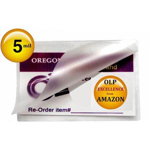 Qty 500 File Card Laminating Pouches 3.5 x 5.5 Hot 5 Mil Laminator Sleeves