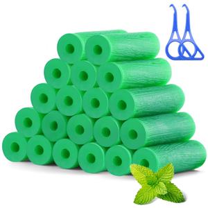 Aligner Chew for Invisalign Aligners  20 Mint-Chew & 2 Removal Tools, Food-Grade Silicone, Flexible & Durable Aligner Seater for Invisalign, Helps Reduce Gaps & Improve Fit for Teens & Adults