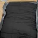 Grey Goose Feather Down Comforter Queen Size, Premium All Season Duvet Insert, 750+ Fill Power 1200TC Cotton Blend Fabric Hotel Style Comforter, 42 Oz Lightweight (90x90, Dark Grey)