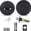 Honeywell Safes & Door Locks - Single Cylinder Front Door Deadbolt Lock Set - Anti-bump Resistant Dead Bolt Lock for Exterior Doors with 2 Entry Keys - 3 x 5 x 8.5 inches - Oil Rubbed Bronze - 8111409