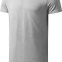 LETAOTAO Mens Tall T Shirts Tie Dye Shirts for Men Extra Long Tshirts Longline Hipster Print Tee for Tall Men (Gray-2)