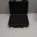 TSA Approved Pistol Case for Handguns - Hard Shell Gun Cases with Customizable Foam, Waterproof & Shockproof, Compact 9mm Gun Storage for Airline Travel, Range Training, and Secure Firearm Transport (1 Pistol Case & 2 Magazine)