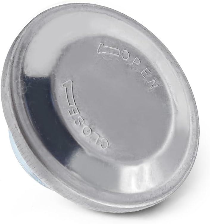 Gas Cap Fit for Kawasaki Mule 2510 550 610 3010 Fuel Tank Cap for 1/4 Turn Metal Tank Replace 51048-1103 51048-0005