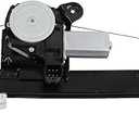 Dasbecan Front Right Window Regulator Compatible with Nissan Altima 13-18 w/Motor, With Auto Up and Down Function, Passenger Side Power Replace# 748-065, 748065, 807203TA2A, 807303TA0B (6 Pin) Right