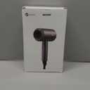 slopehill Professional Ionic Hair Dryer, Powerful 1800W Fast Drying Low Noise Blow Dryer with 2 Concentrator Nozzle 1 Diffuser Attachments for Home Salon Travel (Grey)