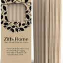 Ziffs Home 120pcs Natural Fibre Reed Diffuser Sticks - 25.4cm/10in x 4mm/0.16in - Thick Reeds Sticks - Fibre Reeds for Diffusers