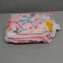 QOOMO Colorful Butterfly Kids Sheet Set, Pink Floral Kawaii Queen Bed Set for Girls,Cartoon Animals Print Soft Breathable Bedding Sets Cute Room Decor, 1 Fitted Sheet, 1 Flat Sheet, 2 Pillow Cases