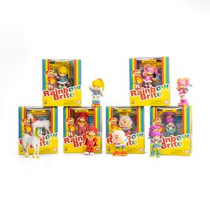 Rainbow Brite 2.5" Collectible Figures - Case of 12 Assorted Figures