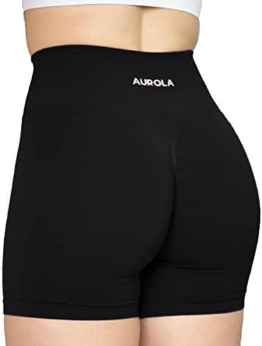 AUROLA Intensify Workout Shorts for Women Seamless Scrunch Short Gym Yoga Running Sport Active Exercise Fitness Shorts, S/M AUROLA Intensify Workout Shorts for Women Seamless Scrunch Short Gym Yoga Running Sport Active Exercise Fitness Shorts, S/M