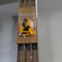 BAYKA White Floating Shelves for Wall  Rustic Wood Wall Shelves with Metal Brackets for Bathroom, Bedroom, Kitchen, or Living Room Decor Organization  Set of 3, Sturdy Storage with 22lb Capacity (15.7inches, C. White - Modern Minimalist Style)