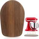 Mixer Slider for KitchenAid 4.5-5 Qt Tilt Head Stand Mixer, Sliding Mat for Kitchen Appliances, Kitchen Countertop Storage Mixer Mover Sliding Tray Accessories and Attachments(4 .5-5 Qt - Brown)