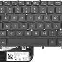 Replacement Keyboard for Dell XPS 13 9380 9370 9305 7390 Series Laptop, XPS 13 9380 9370 9305 P82G Laptop Keyboard with Backlit US Layout
