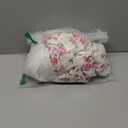 Aimiray Women's Cropped Floral Puffer Jacket Cardigan Printed Lightweight Open Front Padded Quilted Coats Medium