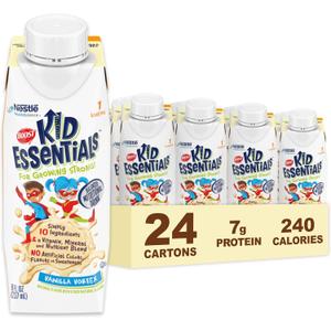 BOOST KID ESSENTIALS 1.0, Vanilla Vortex 24 x 8 fl oz carton