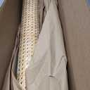 24" Width Natural Cane Webbing 5Feet, Rattan Webbing Roll for Caning Projects, Woven Open Mesh Cane for Furniture, Chair, Cabinet, Ceiling, Bed
