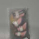 QUMY Dog Shoes for Small Dogs, Puppy Dog Boots & Paw Protectors for Winter Snowy Day, Summer Hot Pavement, Waterproof in Rainy Weather, Ourdoor Walking, Indoor Hardfloors Skid-Resistant Sole Pink 1 (size 1: 1.29"x0.98"(L*W))