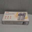 FLORAVIC Cordless Leg Massager with Heat for Daily Pain & Comfort Use, Calf Massager with Adjustable Wraps, 3 Modes & 3 Intensities, Valentines Day Gifts for Him Men, Seniors, Mom Gifts for Relaxing (Lightgray)