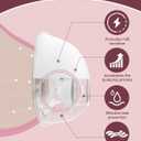4PC Flange Insert 14mm Compatible with Momcozy M5/M6/M9/S12 Pro/V1 Pro/V1 Pro Breast Pump, Fit for Eufy/Elvie/Medela/Spectra/Lansinoh/NCVI/Lansinoh/TSRETE with 24mm Flange/Shield Breast Pump