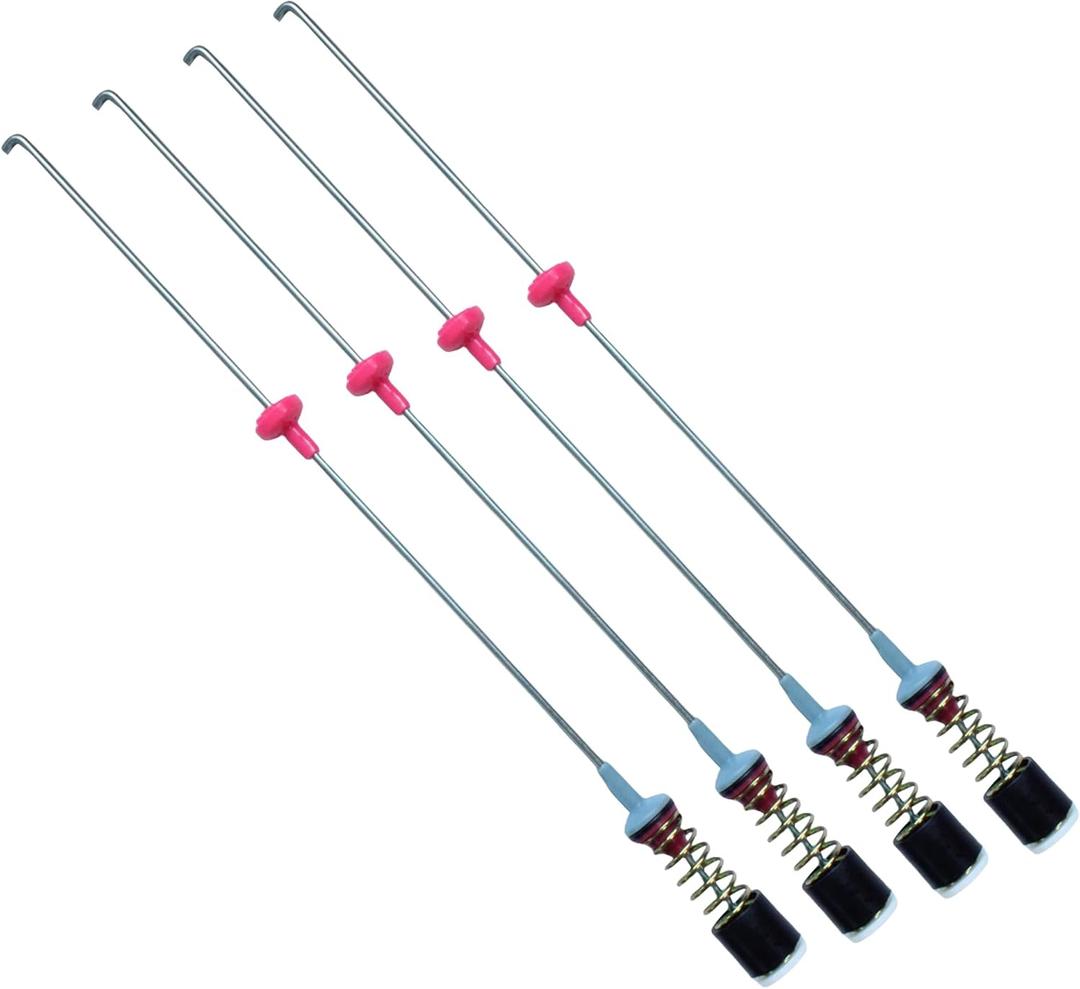 Upgraded DC97-16350U DC97-16350T Washer Suspension Rod Kit for Samsung WA50R5200AW/US WA50R5400AV/US WA45T3200AW/A4 WA45N3050AW/A4 Washing Machine Replace DC97-05280W DC97-16350S