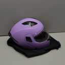 Adult Modular Motorcycle Helmets, DOT Approved Flip up Dual Visor Full Face Helmet for Men Women Moto ATV UTV Snowmobile ADV Four Wheeler Street Bike with Gloves & Mask (Purple, S)