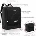 Momcozy Stroller Travel Bag for Airplane | Only Suit ClickGo Stroller | Compatible with Strollers Folded Dimensions of 22.1 X 17.3 X 9.8 In | Fit Most Major Brand | Hand-held Back-carrying