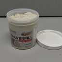 StonePro Traverfill - Travertine Repair - Fills Smalls pits, Holes & voids in Travertine & Limestone (Light 1 lb)