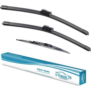 OEM Windshield Wiper Blades Replacement for Land Rover Range Rover L322 2002 2003 2004 2005 2006 2007 2008 2009 2010 2011 2012, Modified & Upgraded Wipers Set 26"+26"+18" (Pack of 3)