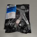 2 x POWERLIX Adjustable Compression Knee Brace for Men & Women, featuring Stabilizers & Patella Support, Optimal Recovery for Knee Pain, Medical Knee Sleeve for Arthritis, Weightlifting, Dance, Running (Large, Black with Strap)