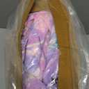 Kaleido Space Kids Comforter Set Full Size for Girls, Glow in The Dark Mermaid Bedding Set 1 Comforter, 1 Decor Pillow, 2 Pillow Shams