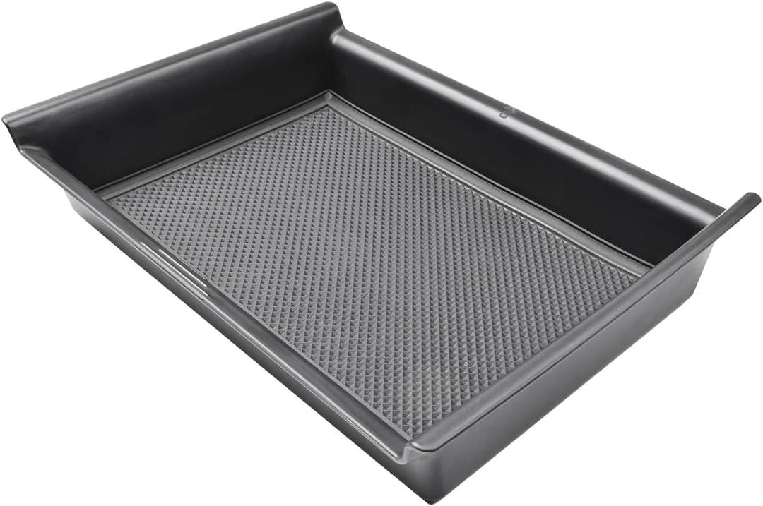 Car Central Armrest Storage Box Holder Central Control Organizer Tray Accessories,for Toyota Tundra 2022 2023 (Black)