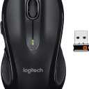 Logitech M510 Wireless Mouse, Black (Dark Gray)
