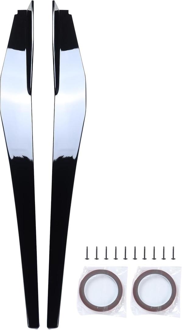Side Skirts Fit for 2020-2024 Chevy Corvette C8 Stingray & Z51 Side Skirt Extension Lip Panels Splitter Spoiler Diffuser Wing Body Kit Air Dam Corvette C8 Accessories (Glossy Black)