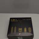 5 In 1 Hair Styler & Hot Air Brush - Air Curling Wrap with Low-Speed Negative Ion Technology, Hair Dryer Brush for Drying, Curling, Straightening & Styling, Hair Styling Tools at Home (Pink)