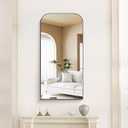 COFENY Bathroom Mirror, 20x40 inch Black Rectangle Wall Mounted Mirror with Thin Frame, Bathroom Vanity Mirrors for Over Sink, Entryway, Living Room, Bedroom