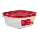 Rubbermaid Easy Store Square Food Storage Container Red