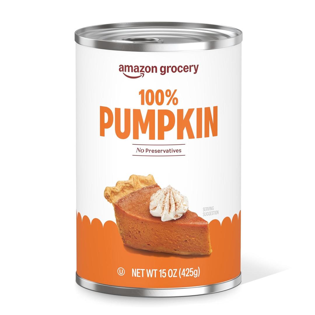 Amazon Grocery, Pumpkin, 15 Oz (EXP 10/31/28)