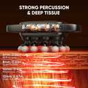 20-Head Massage Gun, Deep Tissue Percussion Massager with 30 Speeds & 3 Modes, 110lb Force, Ultra-Quiet 35dB, 2600mAh Battery, Fast Charging,Full Body Muscle Relaxation,Father Day Gifts