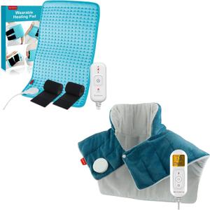 Comfytemp Wearable Heating Pad for Back and Heating Pad for Neck and Shoulders