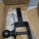 1-1/4" ATV UTV Trailer Hitch 3-in-1 Towing Ball Mount with 2" Ball Rated 3,500 Lbs with 1/2" Pin for ATV UTV Accessories