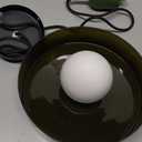 Glass Pendant Light Vintage Hanging Light Fixture Modern Kitchen Island Mid Century Modern Lamp Green