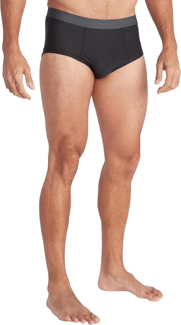 ExOfficio Men's Give-N-Go 2.0 Brief (Large, Black)