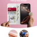 DEENAKIN for iPhone 15 Pro Max Case Wallet, Card Slots Holder + Cash Clip | RFID-Blocking, Military-Grade Drop Protection & UV-Printed Artwork, Magnetic Closure with Leather Kickstand