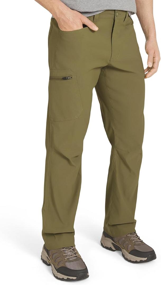 Eddie Bauer Men's Rainier 5-Pocket Pant (Green), 48/32