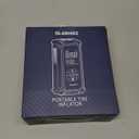 OlarHike Tire Inflator Portable Air Compressor, 150PSI Dual Power - 6000mAh & 12V DC, Cordless Air Pump for Car Tires, Bike, Motorcycle, Balls with LED & Digital Pressure Gauge, Auto ShutOff (6000mAh (Car&SUV&Light Pickup Truck))