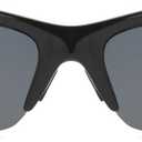 Dioptics Solar Comfort Cascade Sport Sunglasses Polarized Wrap, Black, 54 mm