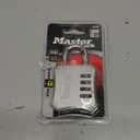 Master Lock Indoor Resettable Combination Locker Lock, 4-Digit Combo Lock for Gym and School Lockers, 653D (1 Pack)